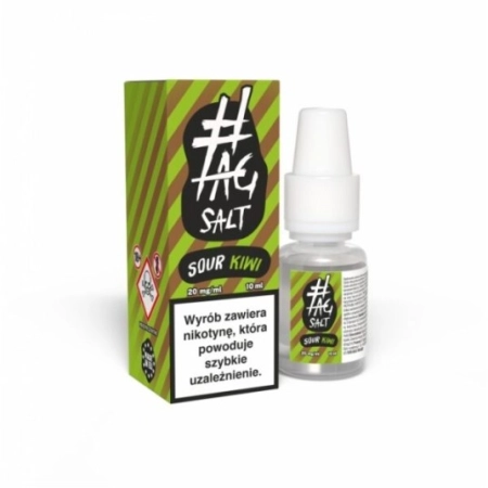 Liquid #TAG Salt Sour 10ml Kiwi 20mg