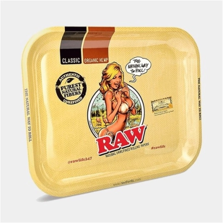 Tacka RAW – Bikini Large Metal Rolling Tray