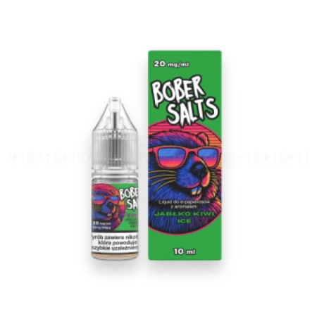 Liquid Bober Salts 20mg 10ml Jabłko Kiwi Ice