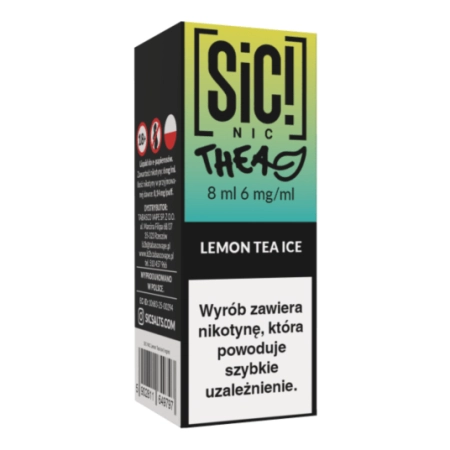 Liquid SIC! NIC 8ml Lemon Tea Ice 6mg