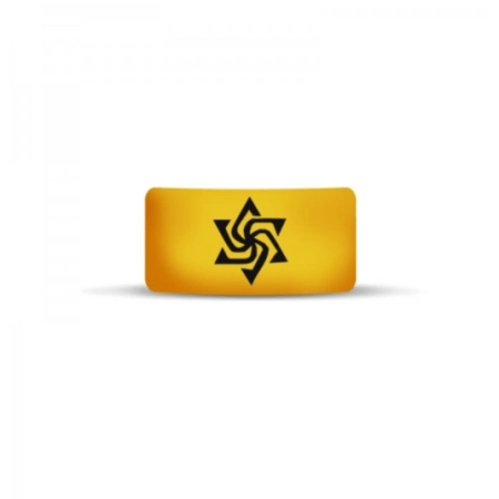 Vape Band Yellow Star Logo 22 to 26mm