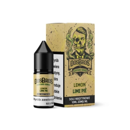 Liquid DosBros Salt 10ml - Lemon Lime Pie 20mg