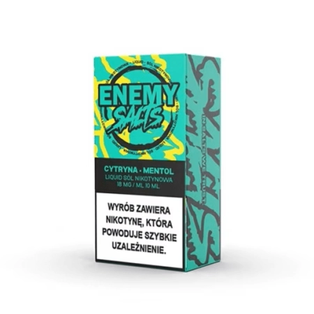 Liquid Enemy Salt 18mg 9ml Cytryna Mentol