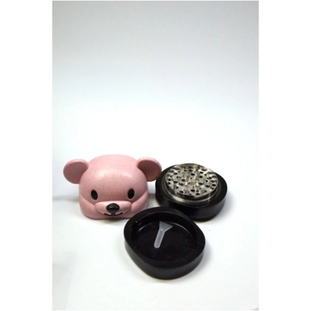 Młynek Plastikowy 63mm 4-częściowy - Bear