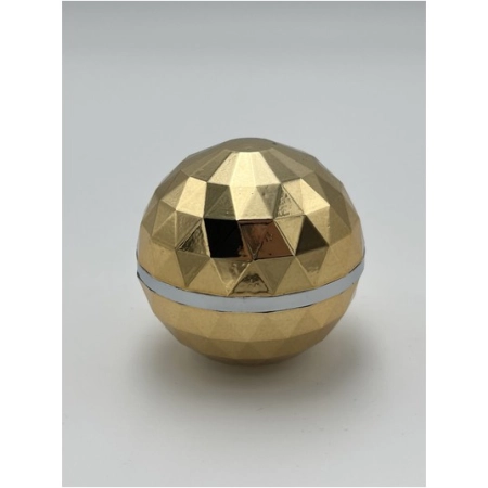 Młynek 3-czesciowy Disco Gold
