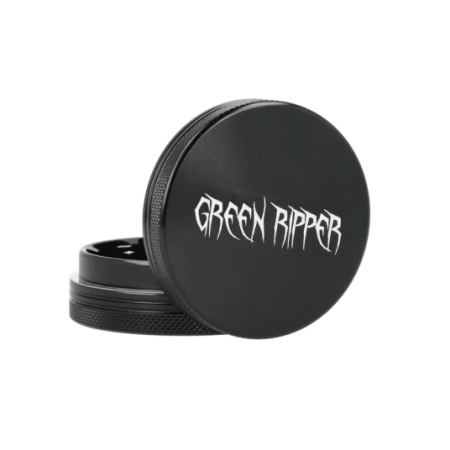 Green Ripper Grinder Aluminium 2-częściowy Czarny