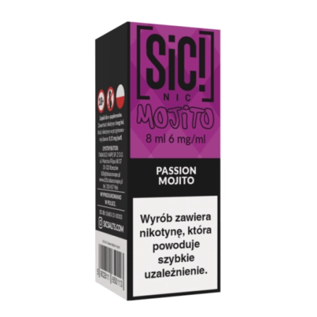 Liquid SIC! NIC 8ml Passion Mojito 6mg