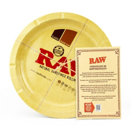 Tacka RAW Metal Round Rolling Tray 31cm
