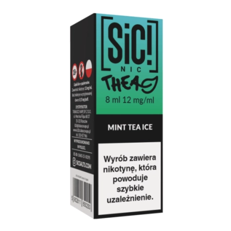 Liquid SIC! NIC 8ml Mint Tea Ice 12mg