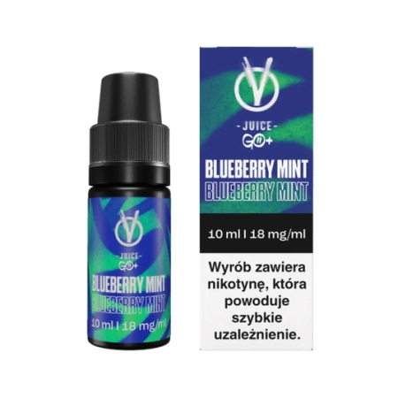 Liquid Vjuice Go+ VBAR 3mg Blueberry Mint 10ml