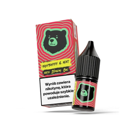 Liquid Salt Go Bears o aromacie Raspberry & Mint 2