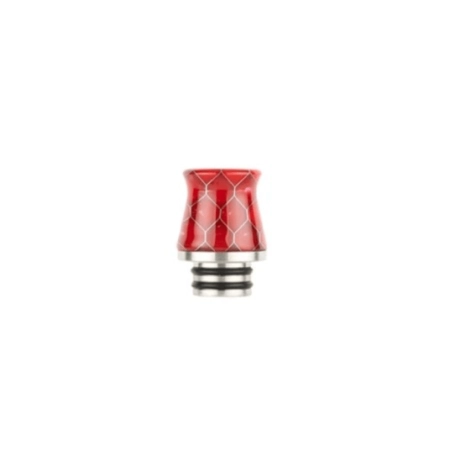 Drip Tip 510 in Resin AS216S - ReeWape - Red