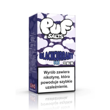 PUF SALTS Blackcurrant Ice 20mg/ml 8ml