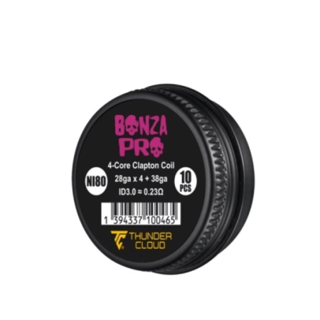 Thunder Cloud Coils Bonza Pro 4-Core Clapton 0.23