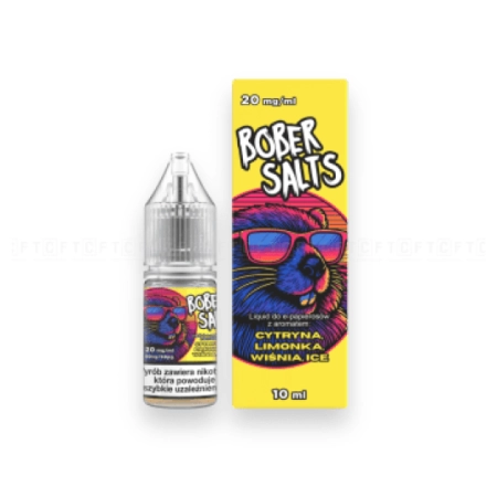 Liquid Bober Salts 10ml - Cytryna, Limonka, Ice