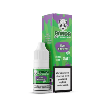 Liquid Salt Panda 10 ml 20 mg Aloes Winogrono