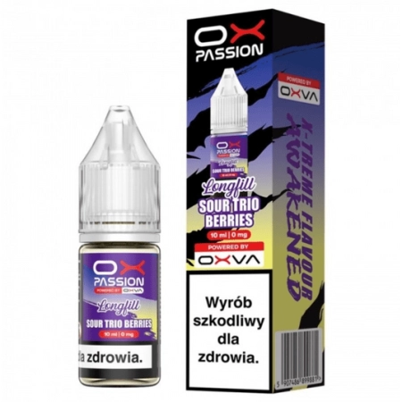 Longfill OX Passion 10ml Sour Trio Berries