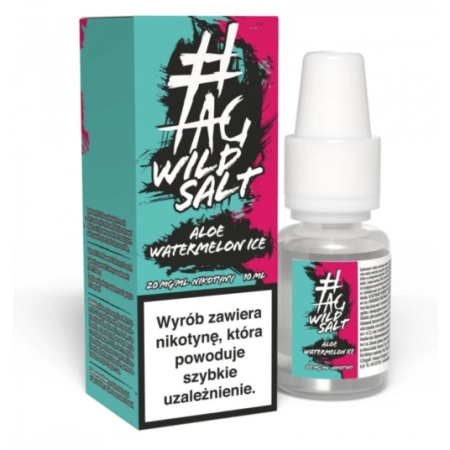 Liquid #TAG Salt Wild 10ml Aloe Watermelon Ice 20m