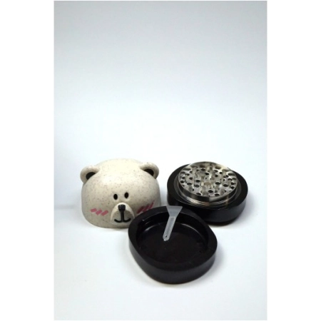 Młynek Plastikowy 63mm 4-częściowy - Polar Bear