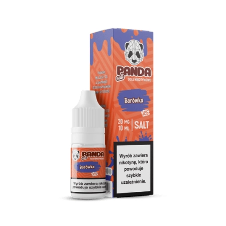 Liquid Panda Salt 10ml Borówka 20mg