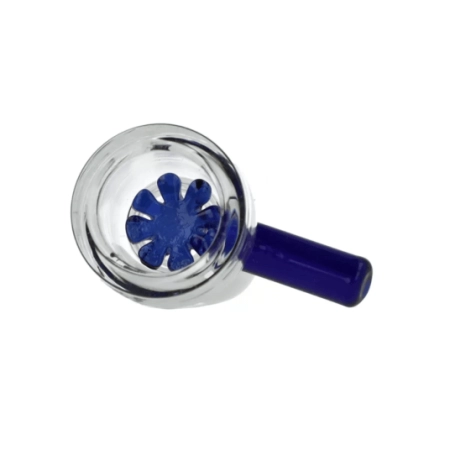 Cybuch do bonga 420VAPE ze szklanym sitkiem BLUE