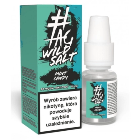 Liquid #TAG Salt Wild 10ml Mint Candy 20mg