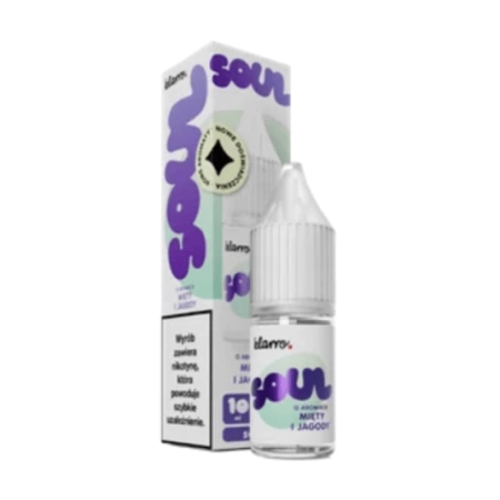 Liquid Klarro Soul Salt 10ml Mięta Jagoda 20mg