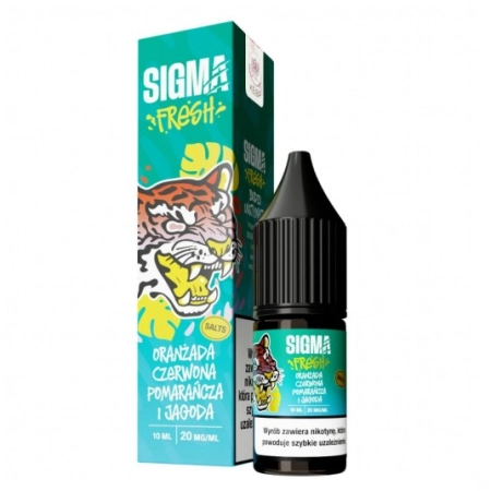 Liquid SIGMA FRESH Salts 10ml - Oran. cze. pom jag