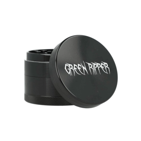 Green Ripper Aluminium 4-częściowy Młynek Black