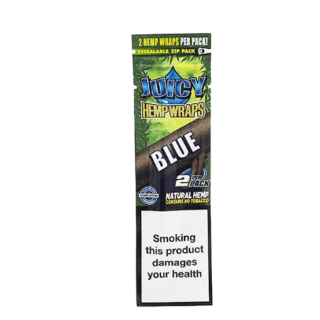 Juicy Jay’s Hemp Wraps Blunt Blue 2szt