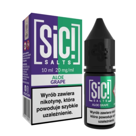 B26 Liquid Salt Sic! Duplex 10 ml 20 mg Aloe Grape