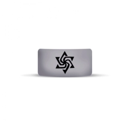 Vape Band Grey Star Logo 22 to 26mm