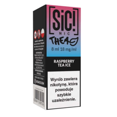 Liquid SIC! NIC 8ml Raspberry Tea Ice 18mg