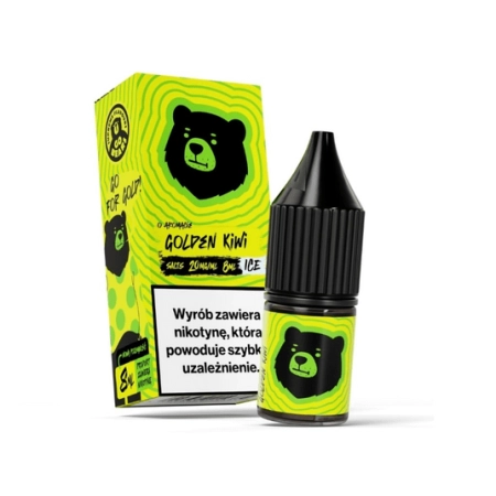 Liquid Salt Go Bears o aromacie Golden Kiwi Ice 20