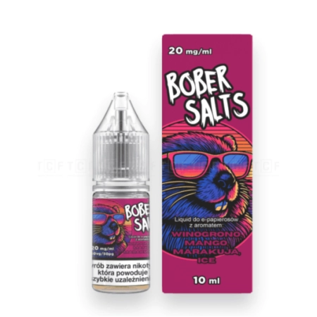 Liquid Bober Salts 10ml - Winogrono,mango, Marakuj
