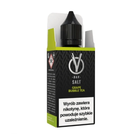 Liquid VBAR Salt 10ml - Grape Bubble Tea