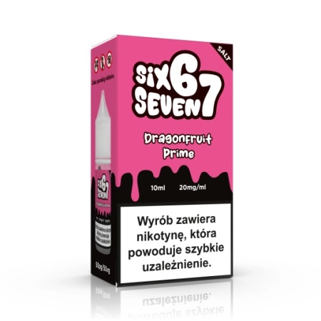 Liquid Six Seven 67 Salt 20mg 10ml Dragonfruit Pri