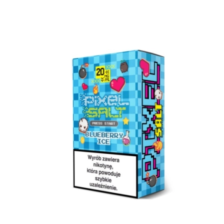 Liquid PIXEL Salt 10ml - Blueberry Ice 20mg