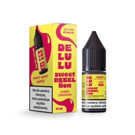 Liquid Delulu Salt 10ml - Cherry Lemonade 20mg