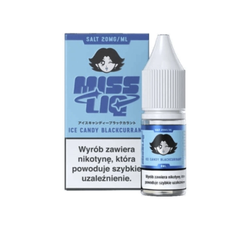 Liquid Miss Liq Salt 20mg 8ml Ice Candy Blackcurra