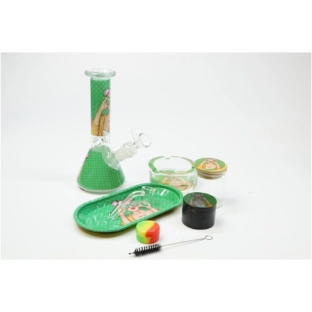 Zestaw Fajka Wodna z Akcesoriami - Weed Glasses