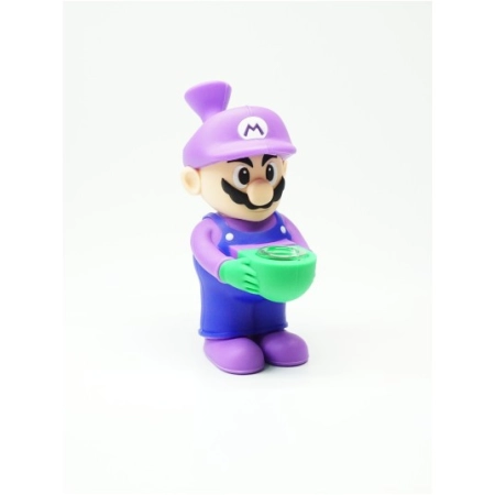 Bongo Silikonowe Mario 15cm- PURPLE