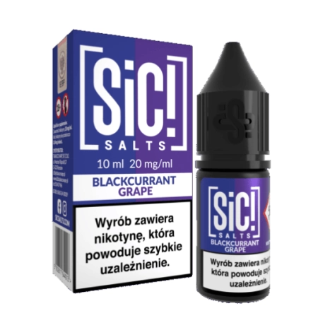 B26 Liquid Salt Sic! Duplex 10 ml 20 mg Blackcur Gra