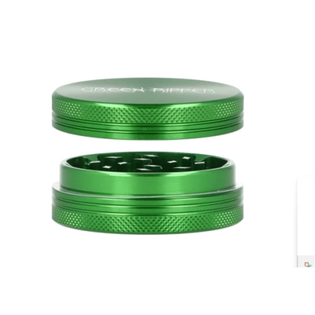 Green Ripper Grinder Aluminium 2-częściowy Zielony