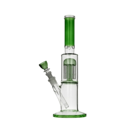 Bongo lodowe Zylinder GREEN z dyfuzorem wys. 32 cm