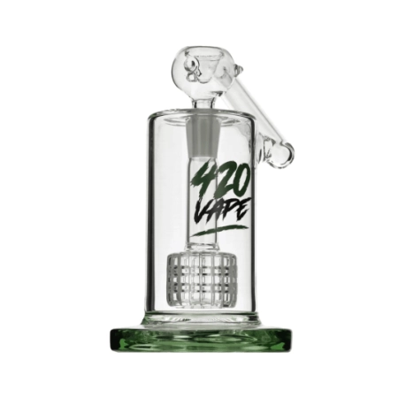Bongo Matrix 420VAPE szlif 14.5 mm z Perkola Green