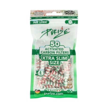 Filtry do jointów Purize XTRA Slim XMAS Edit 50szt