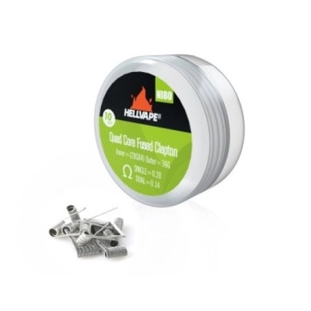 Hellvape - Ni80 Quad Core Fused Claptons Coils pre