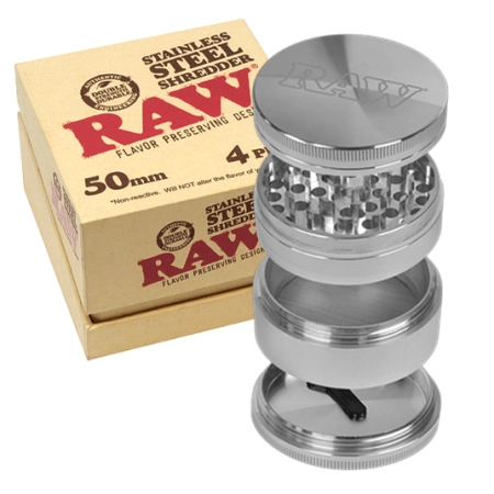 Młynek Metalowy RAW 4-Częściowy 60mm