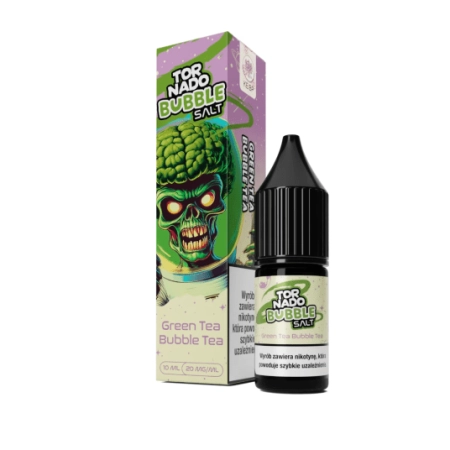 Liquid Tornado Salt 10ml Green Tea Bubble Tea 20mg